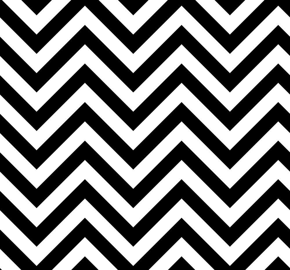 Chevron Black and White