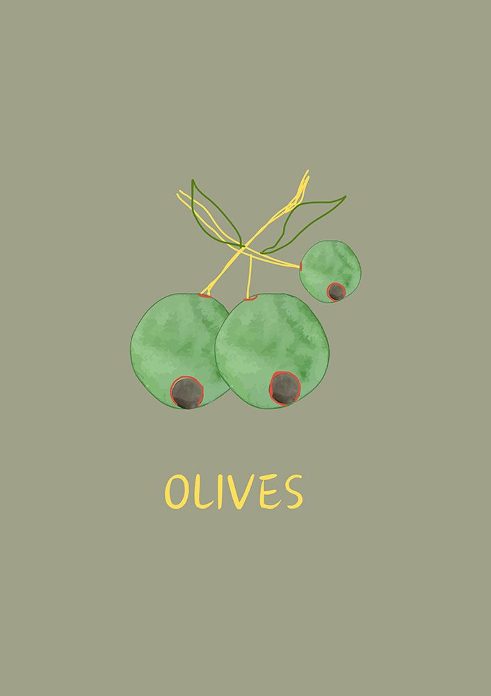 Olives in Green