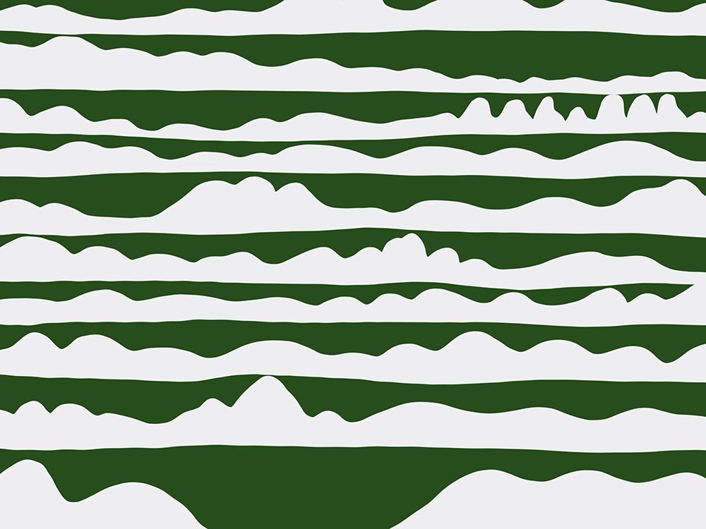 Green sea wave pattern