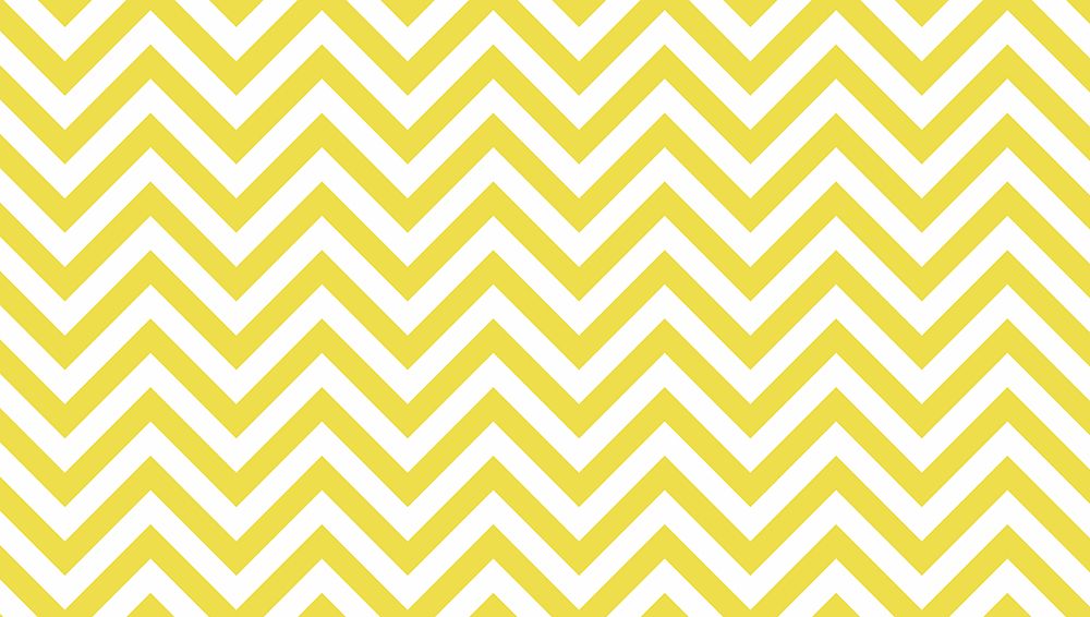Chevron Yellow and White