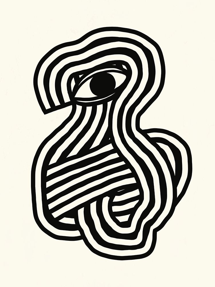 Third eye abstract