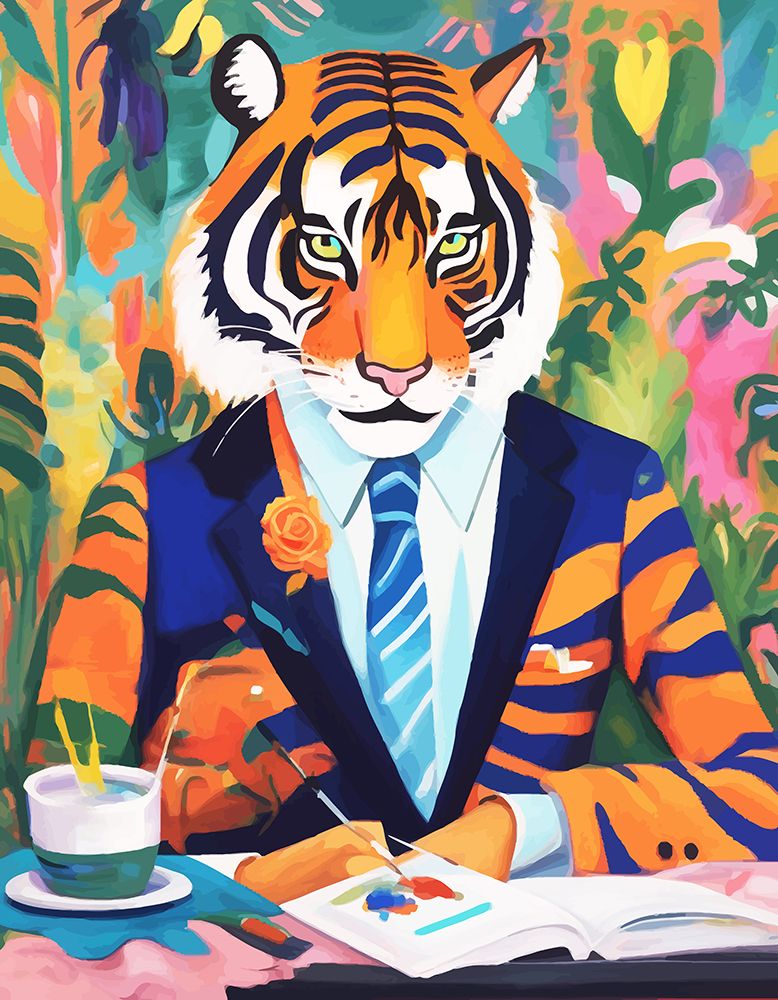 Tiger In a Suit