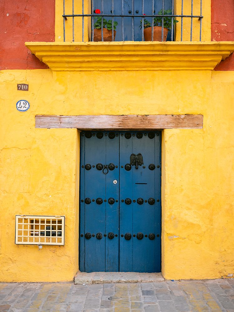 Blue and Yellow | Oaxaca Mexico