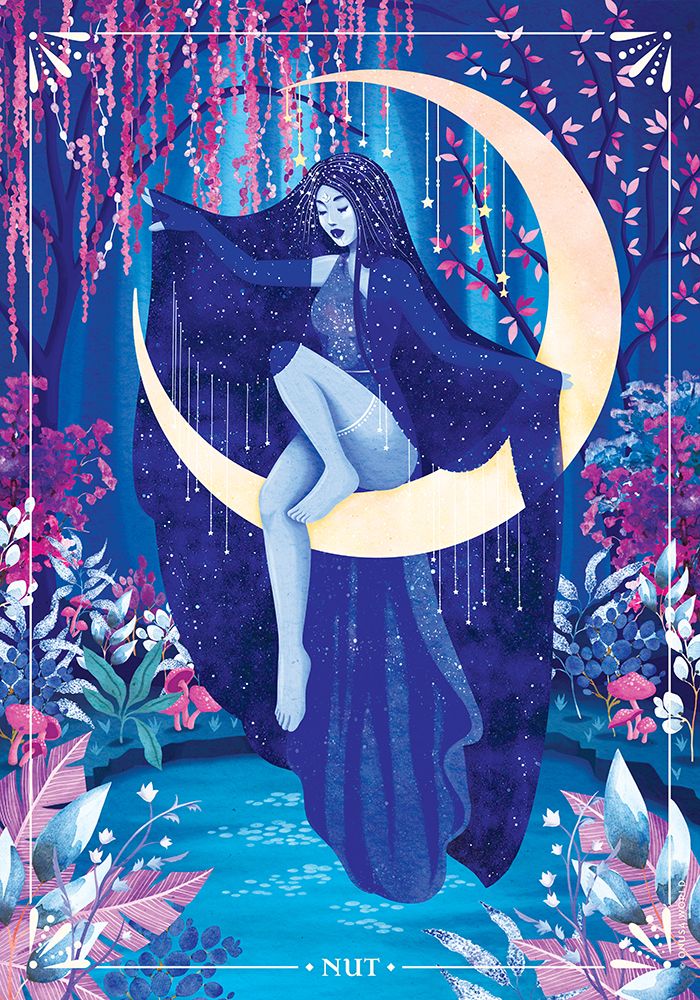 Nut Moon Goddess