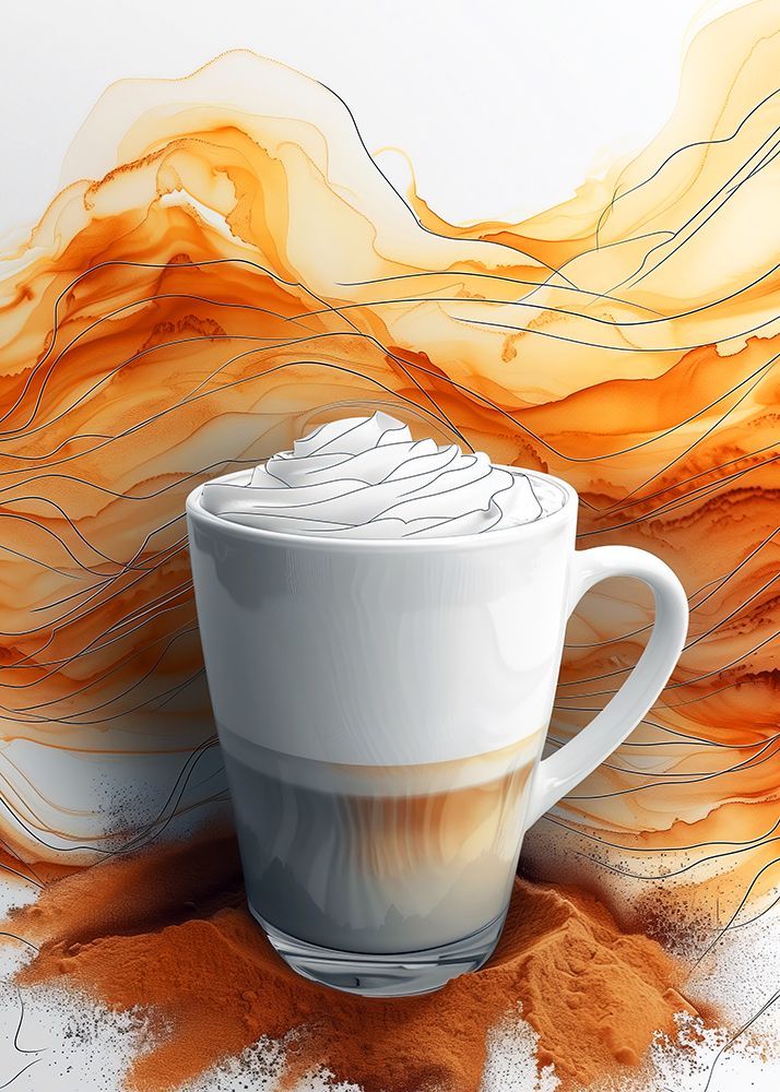 I Love Coffee Food Illustration Art (4)
