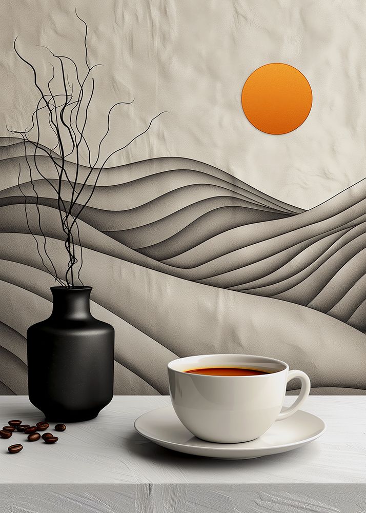 I Love Coffee Food Illustration Art (11)