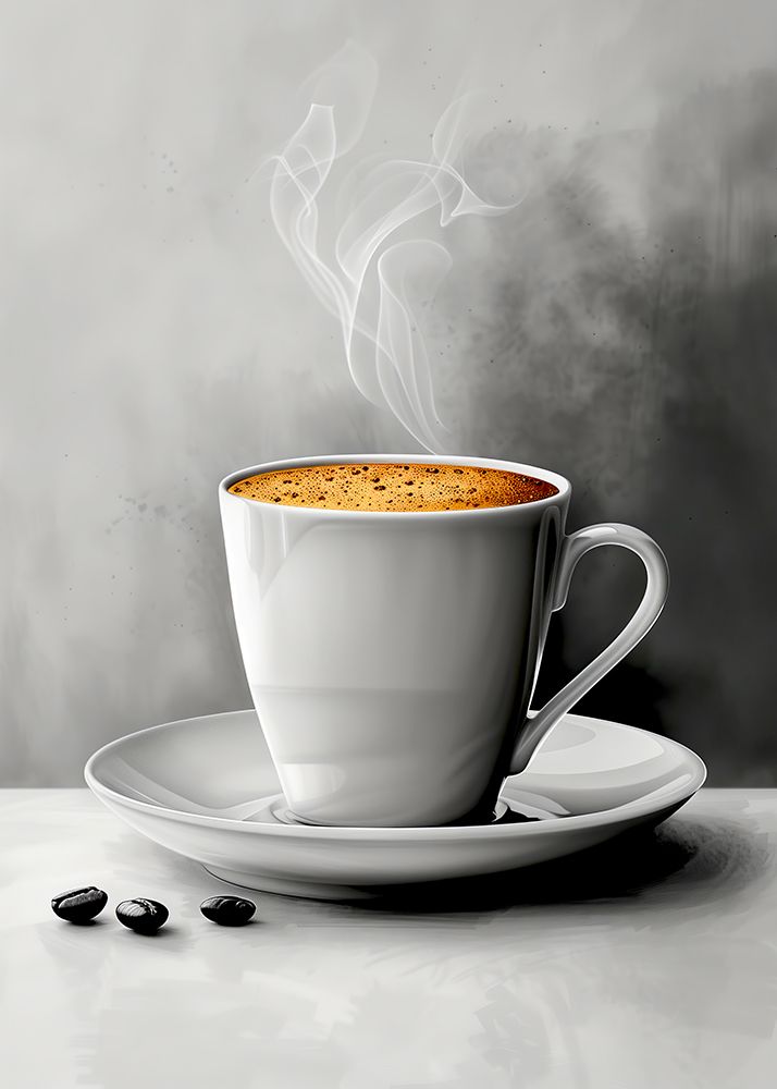 I Love Coffee Food Illustration Art (16)