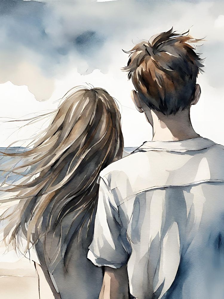 Couple At the Beach