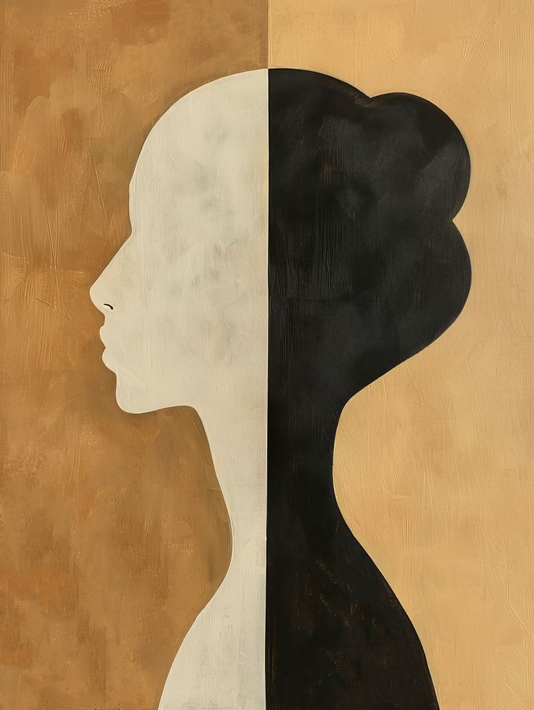 Poster Minimalist Portrait 8