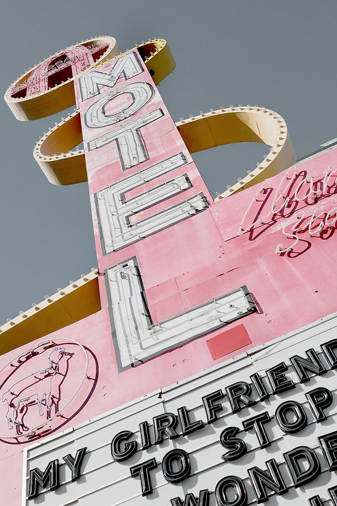 Las Vegas Motel Neon Sign