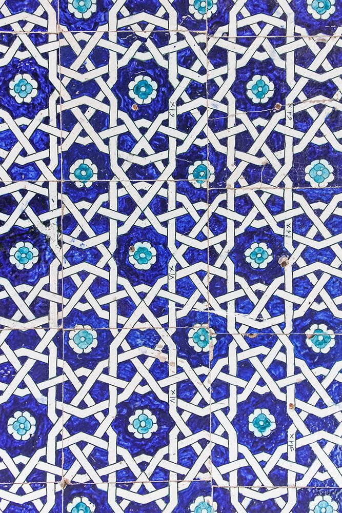 Blue tiles