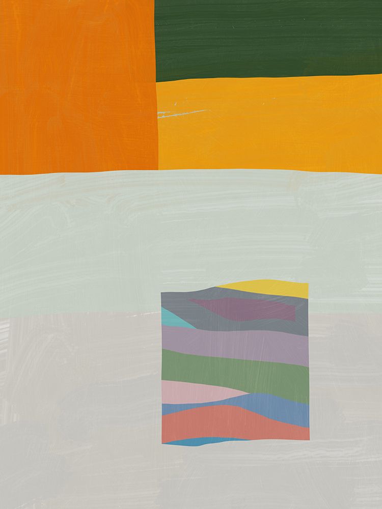 Overlay of colors minimal design 05