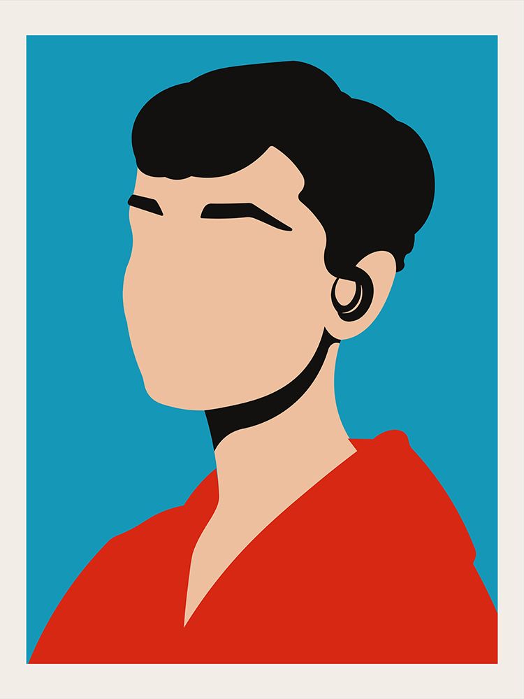 Audrey Hepburn Minimalist Pop Art