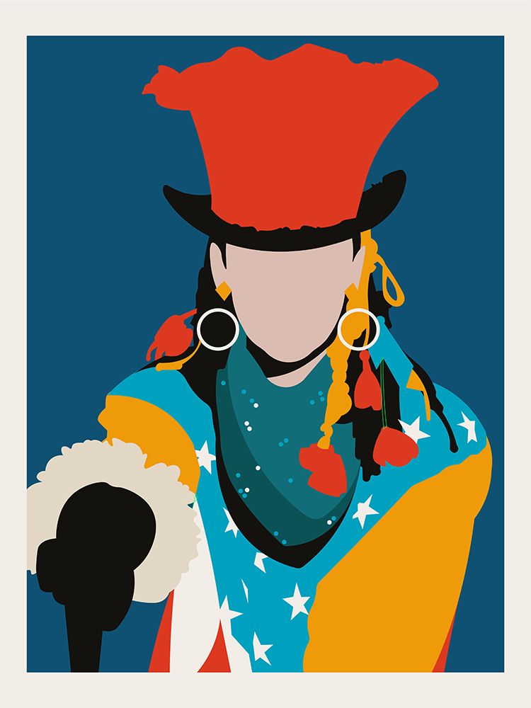 Boy George Minimalist Pop Art