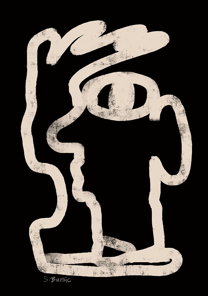 Face line art