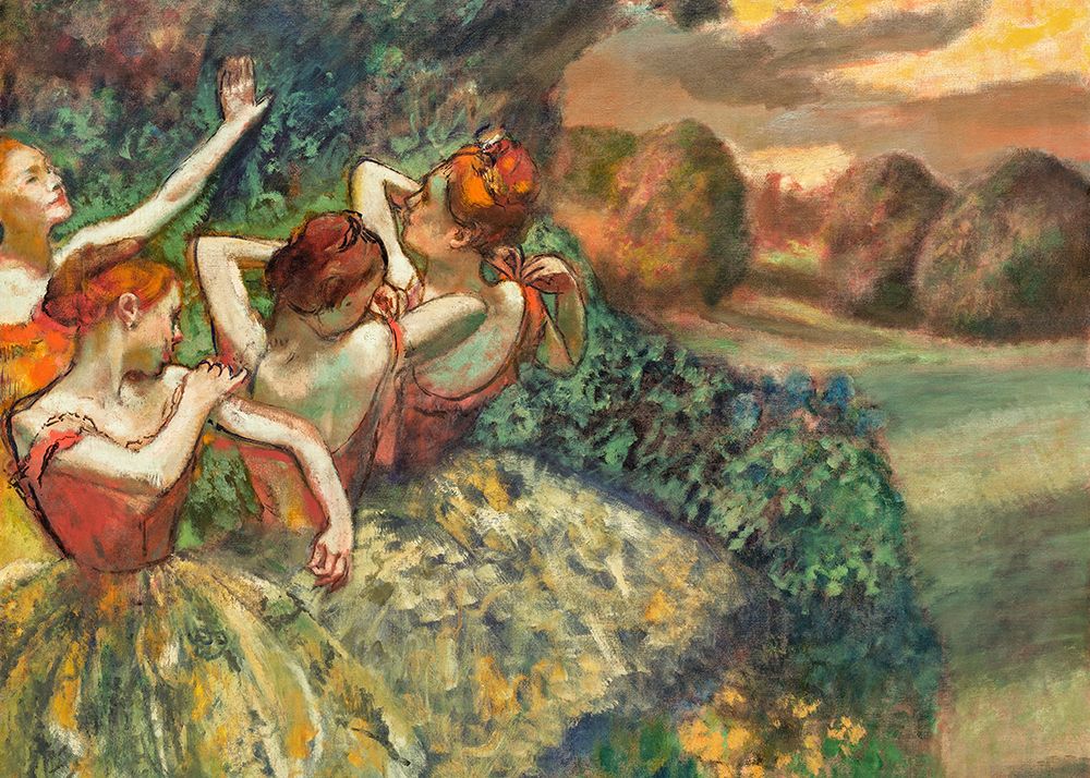 Four Dancers
