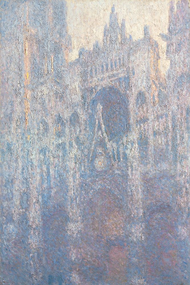 The Portal of Rouen Cathedral In Morning Light (1894)