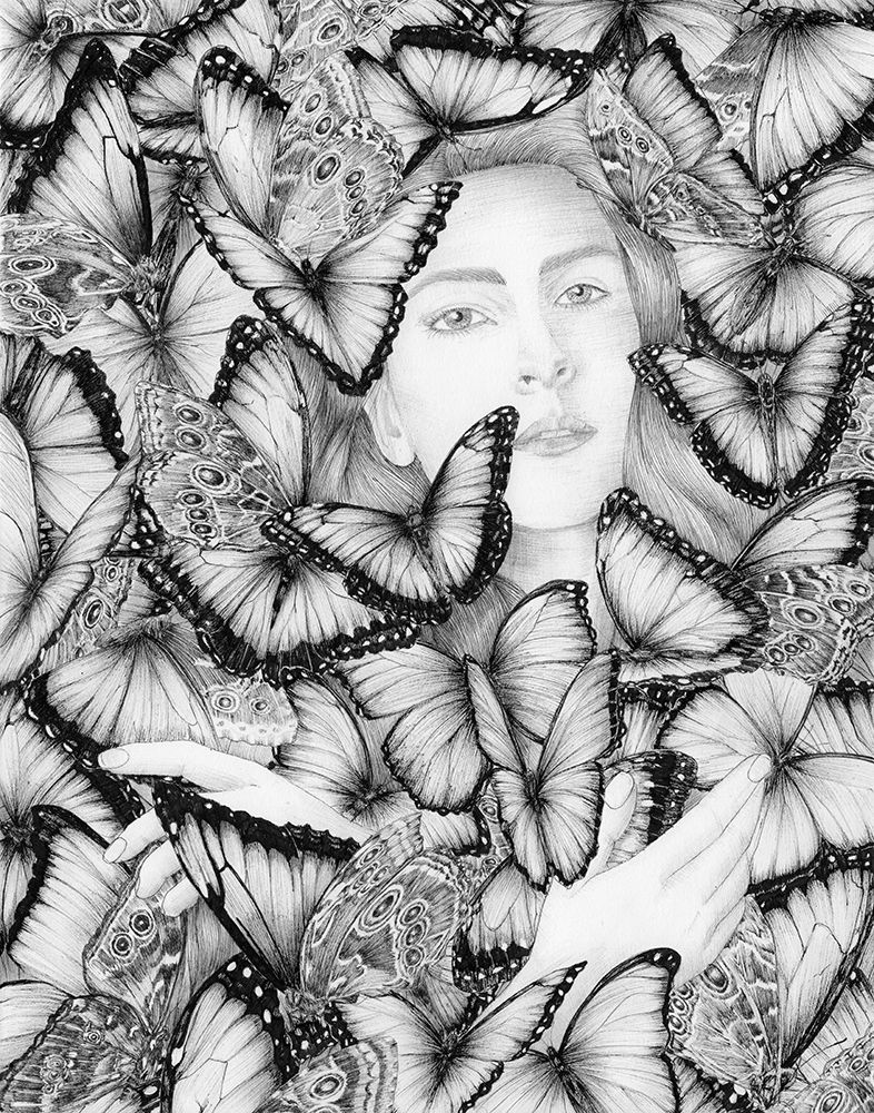 A Moth Amongst Butterflies Original