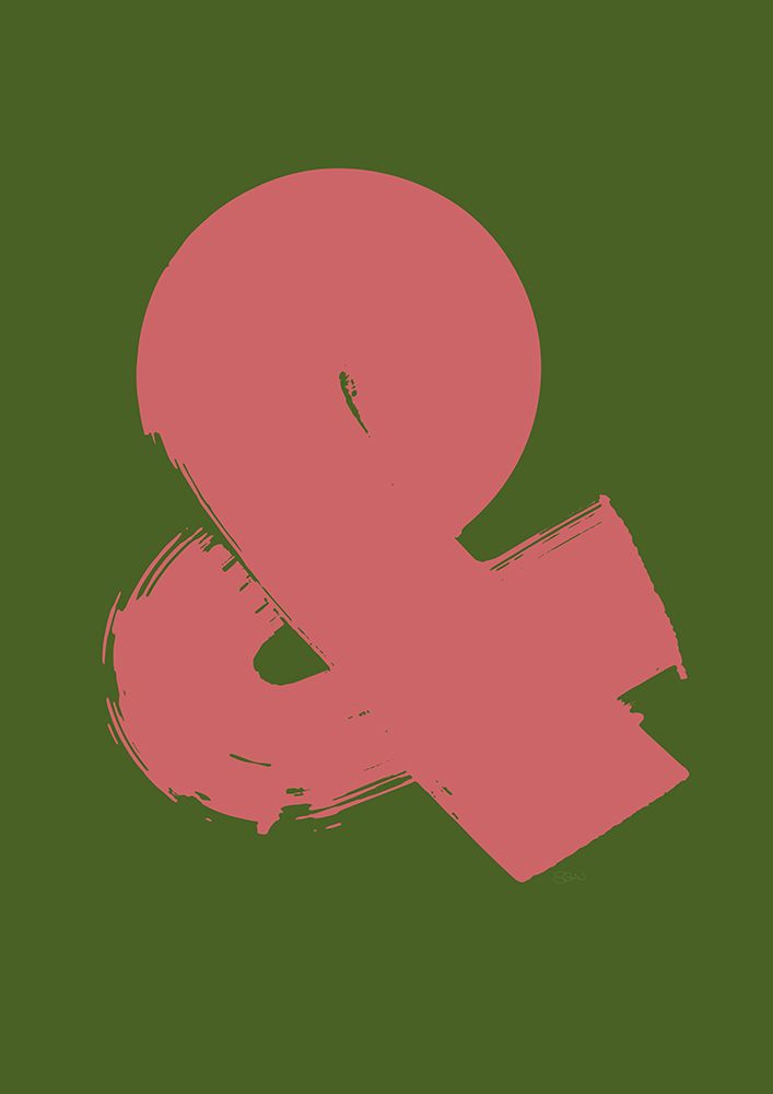 Ampersand GreenPink