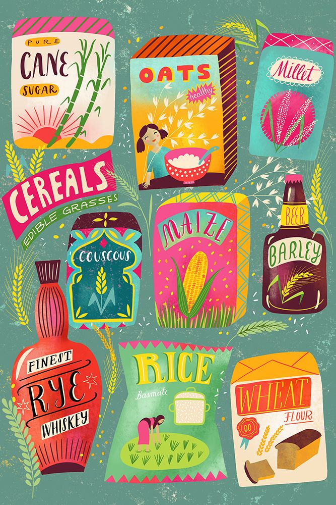 Colorful Cereal Chart