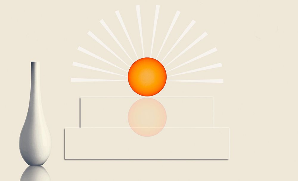 the sun