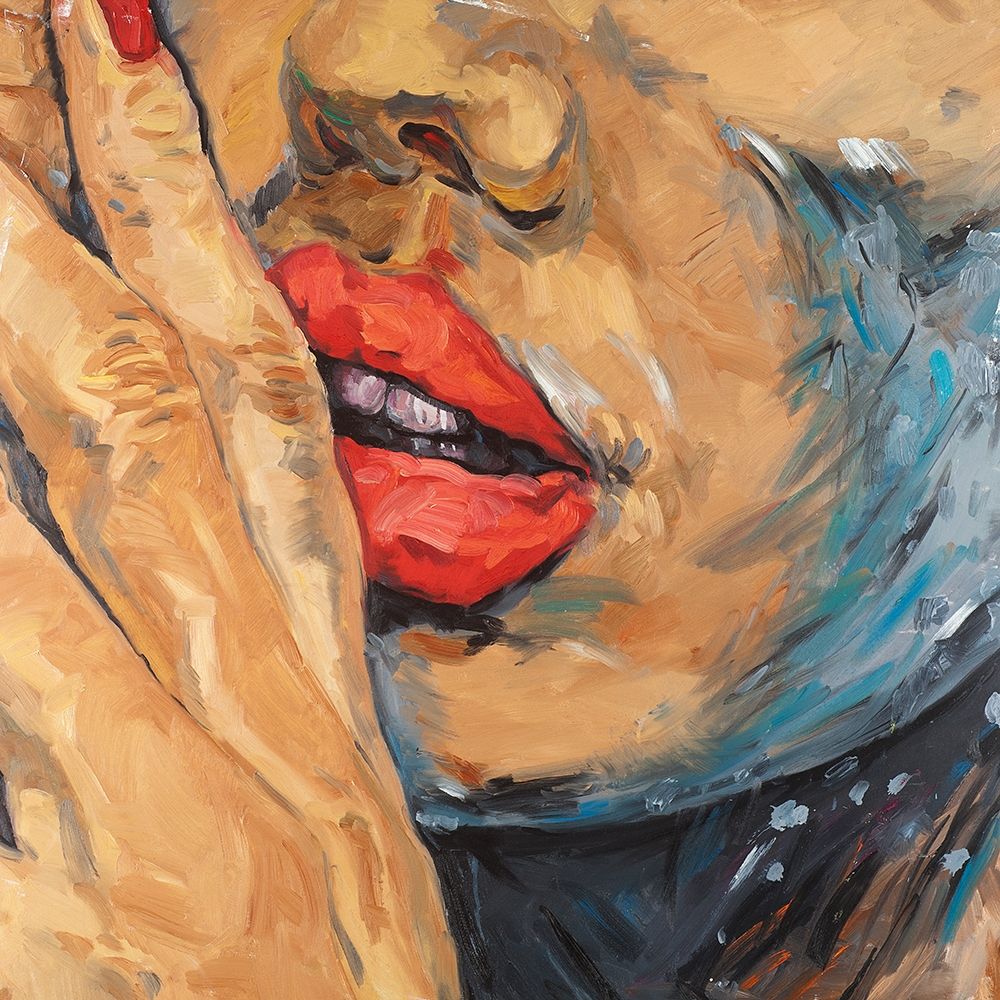 Shushing Lips Closeup