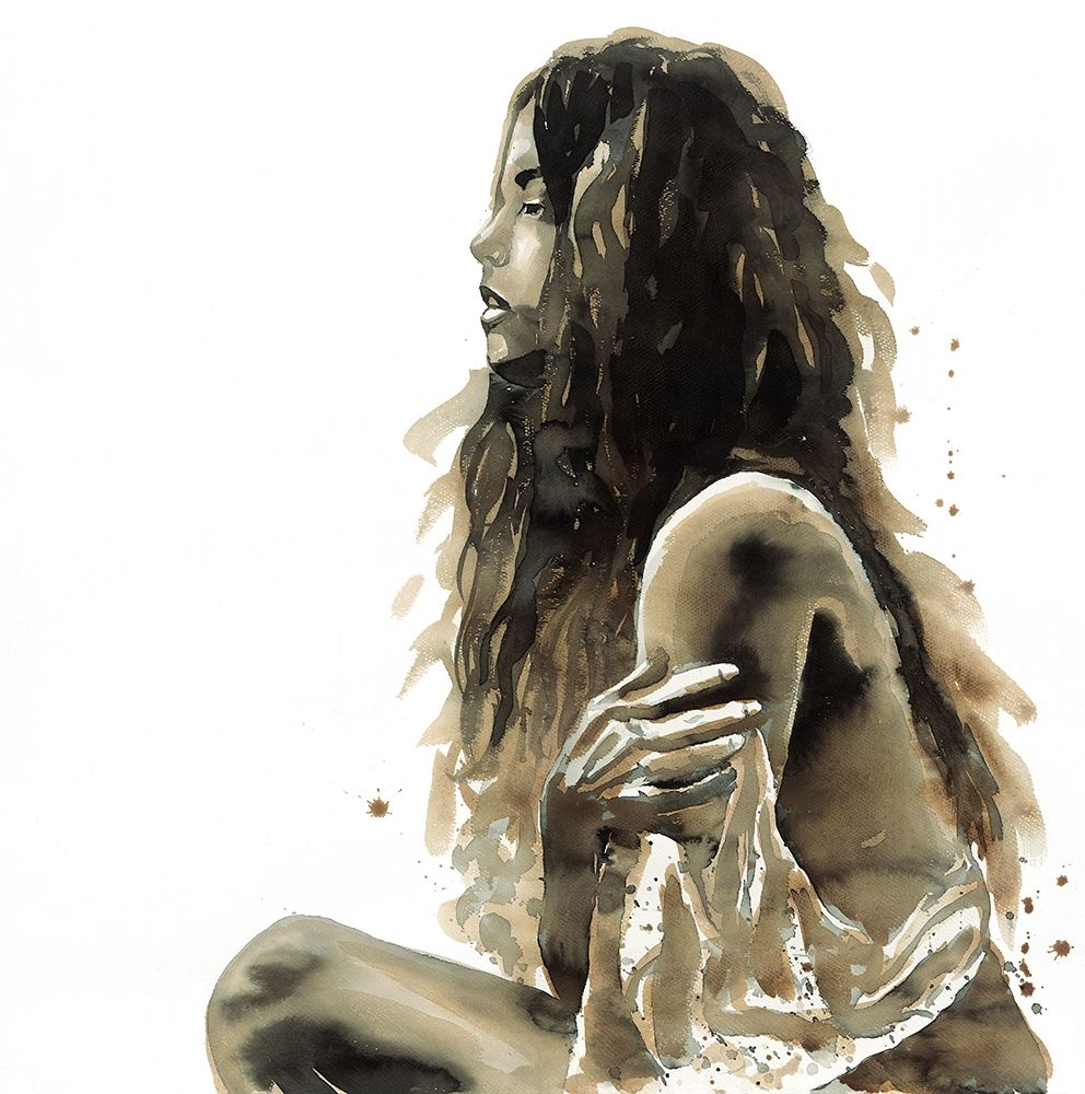 WOMAN IN SEPIA