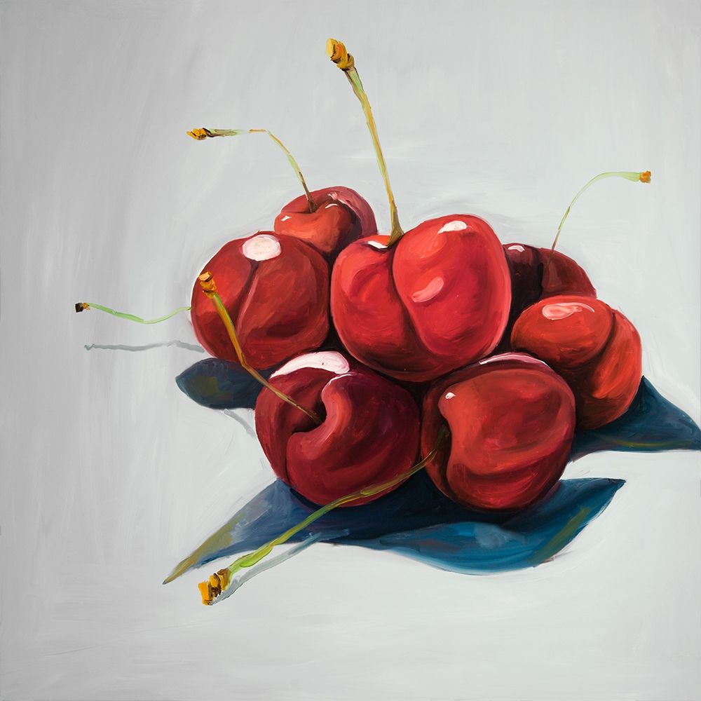 PILE OF CHERRIES