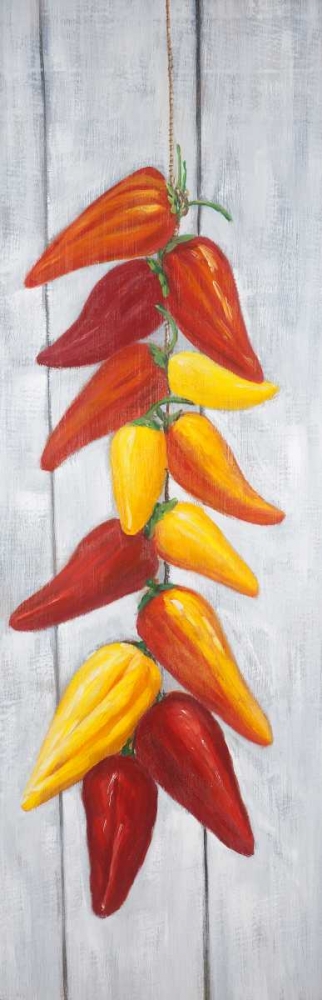 Rope of Peppers Three Colors