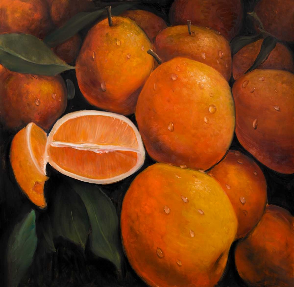 Basket of Oranges Fruit