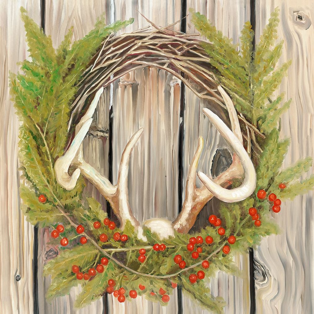 CHRISTMAS WREATH WITH PANACHE