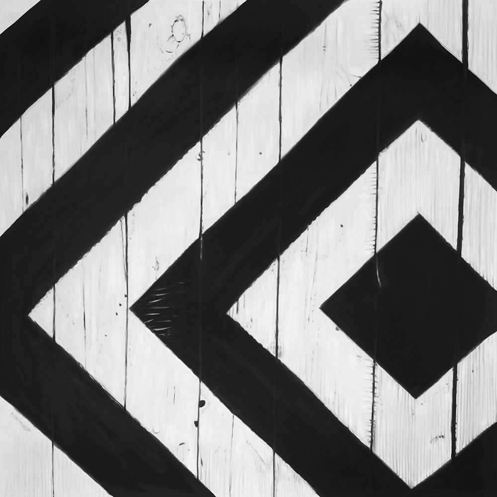 RHOMBUS ON WOOD