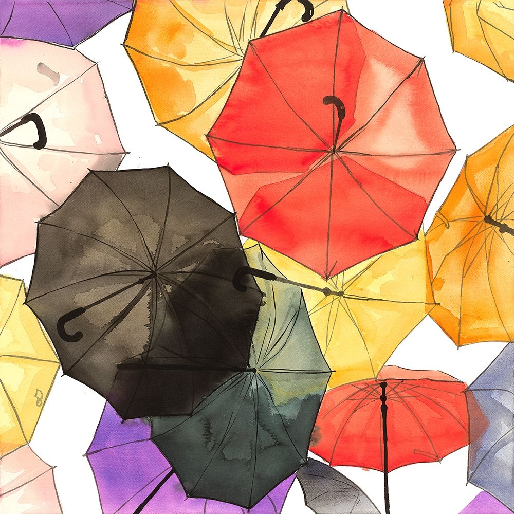 SUSPENDED UMBRELLAS