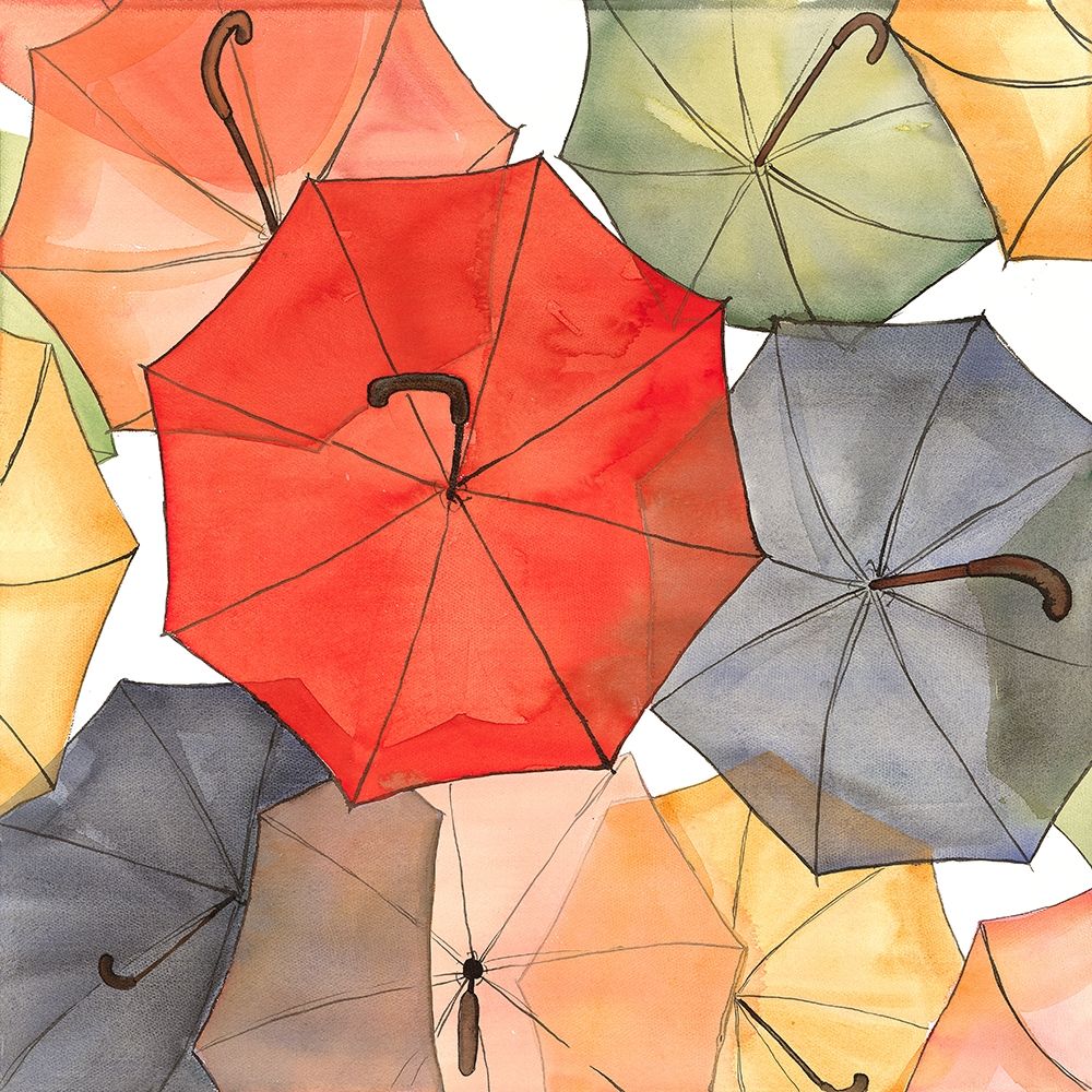 THE UMBRELLAS OF PETIT CHAMPLAIN