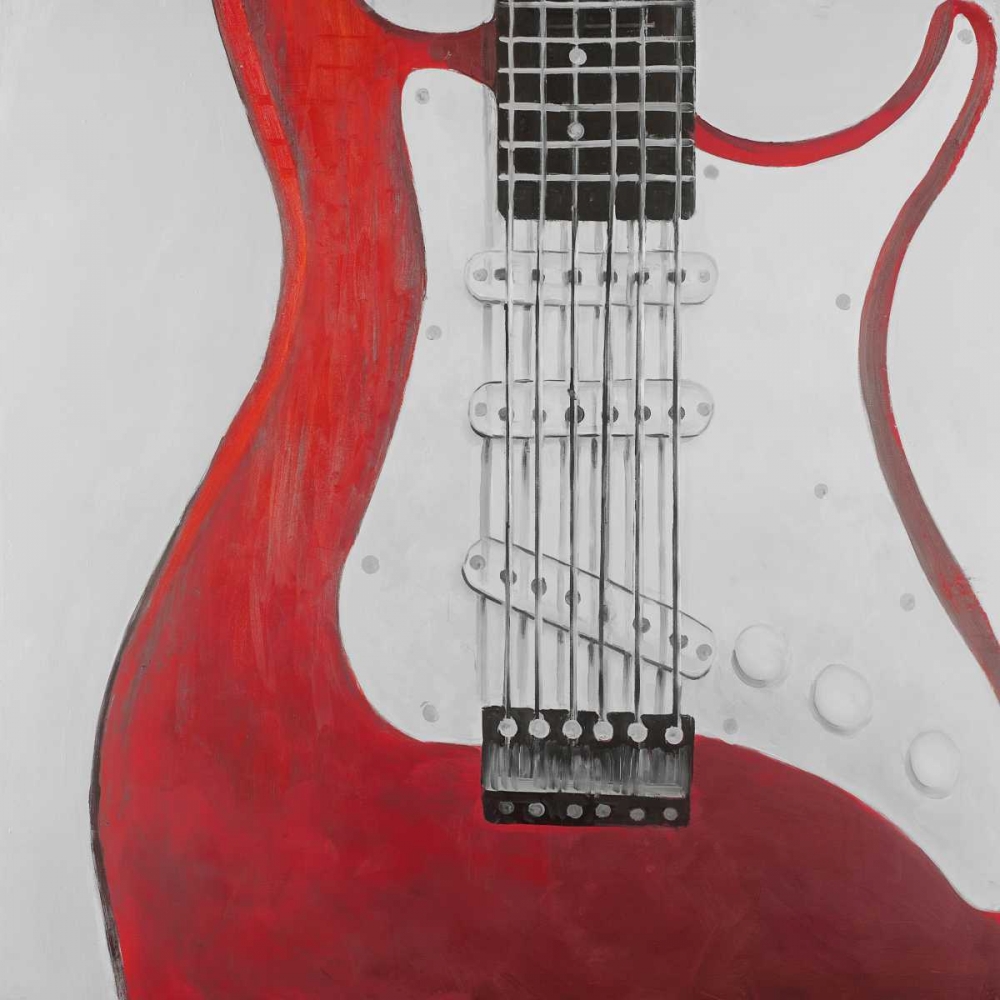 Red Electric Guitar