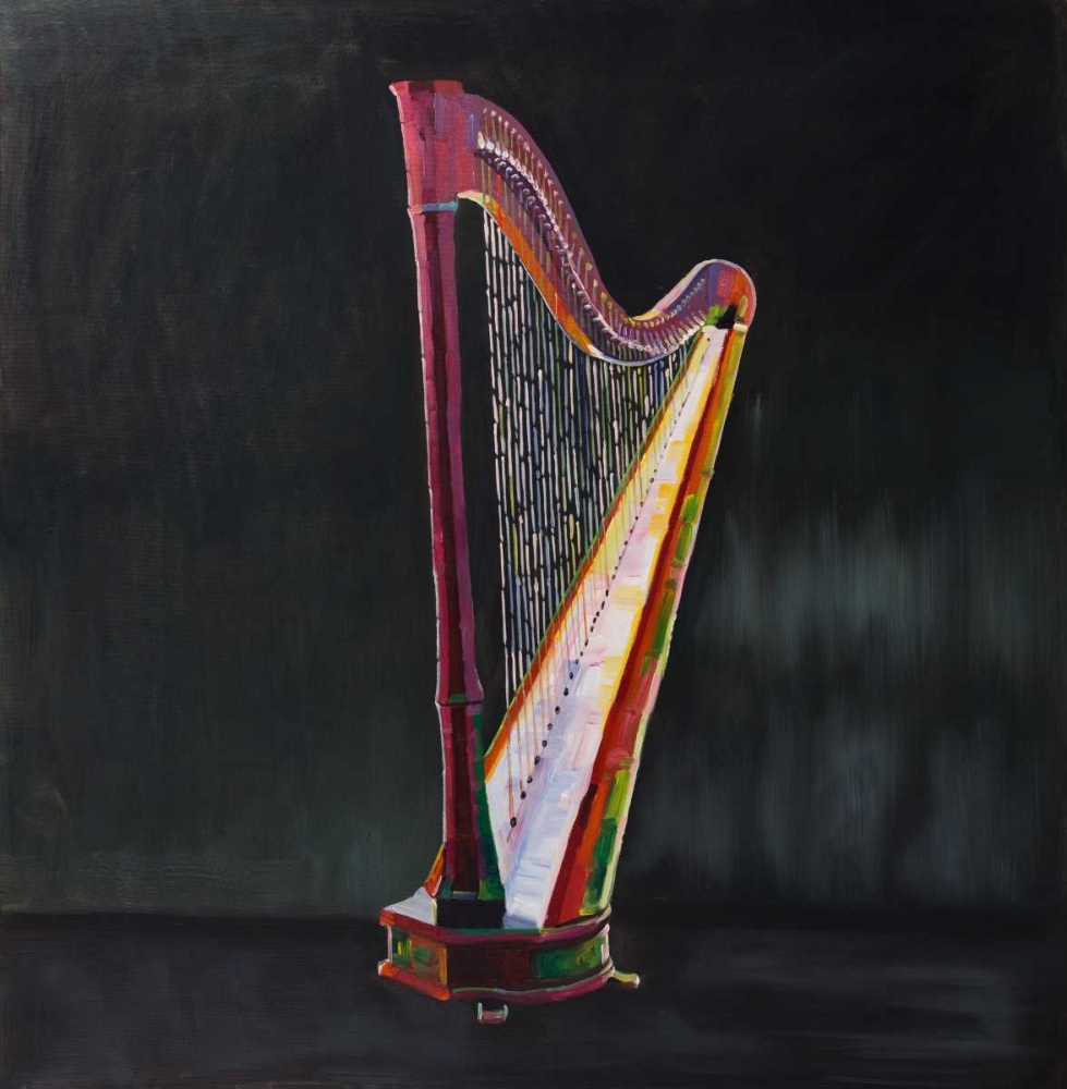 Colorful Realistic Harp