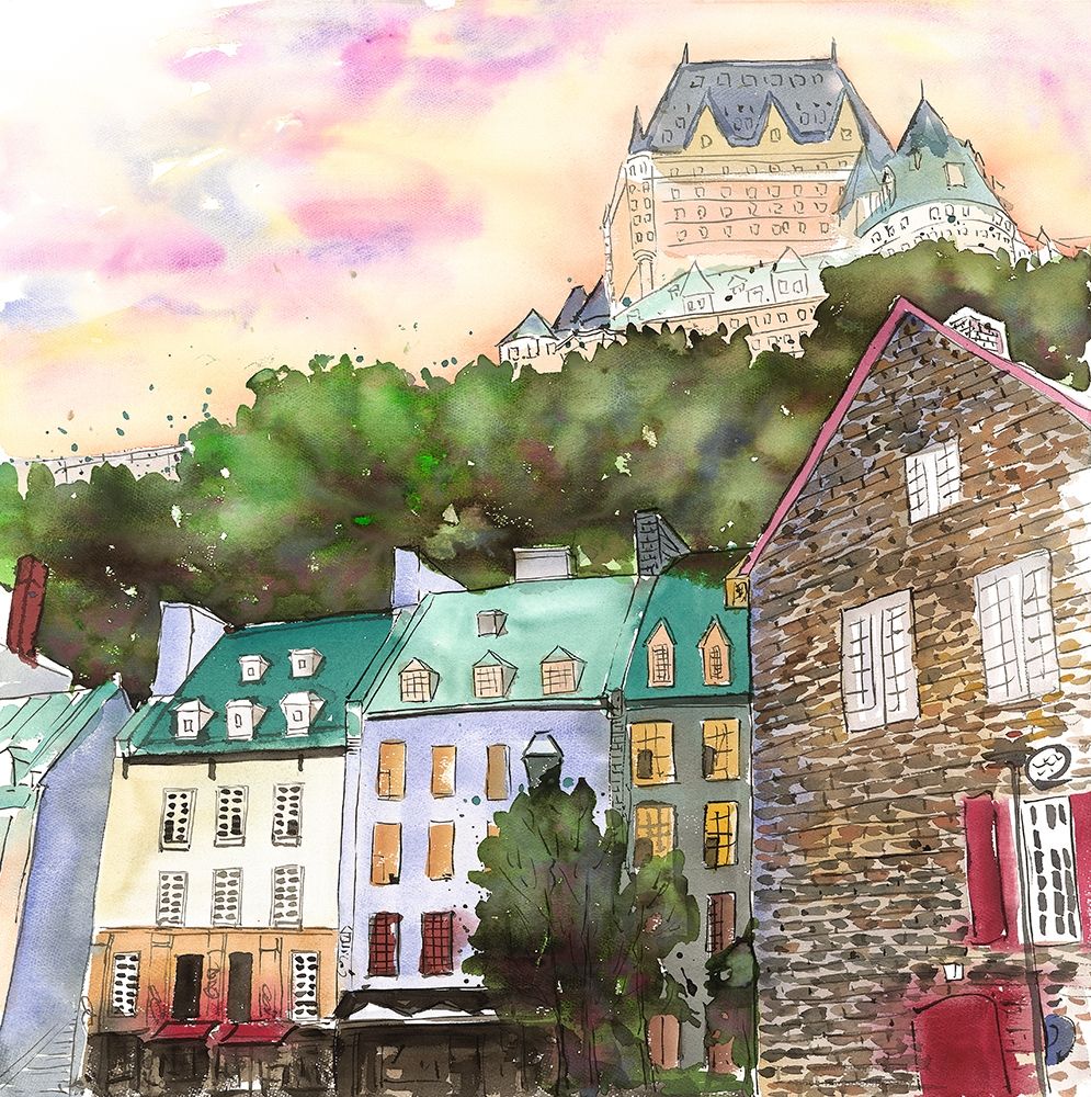 CHÃ¢TEAU FRONTENAC IN THE PETIT CHAMPLAIN