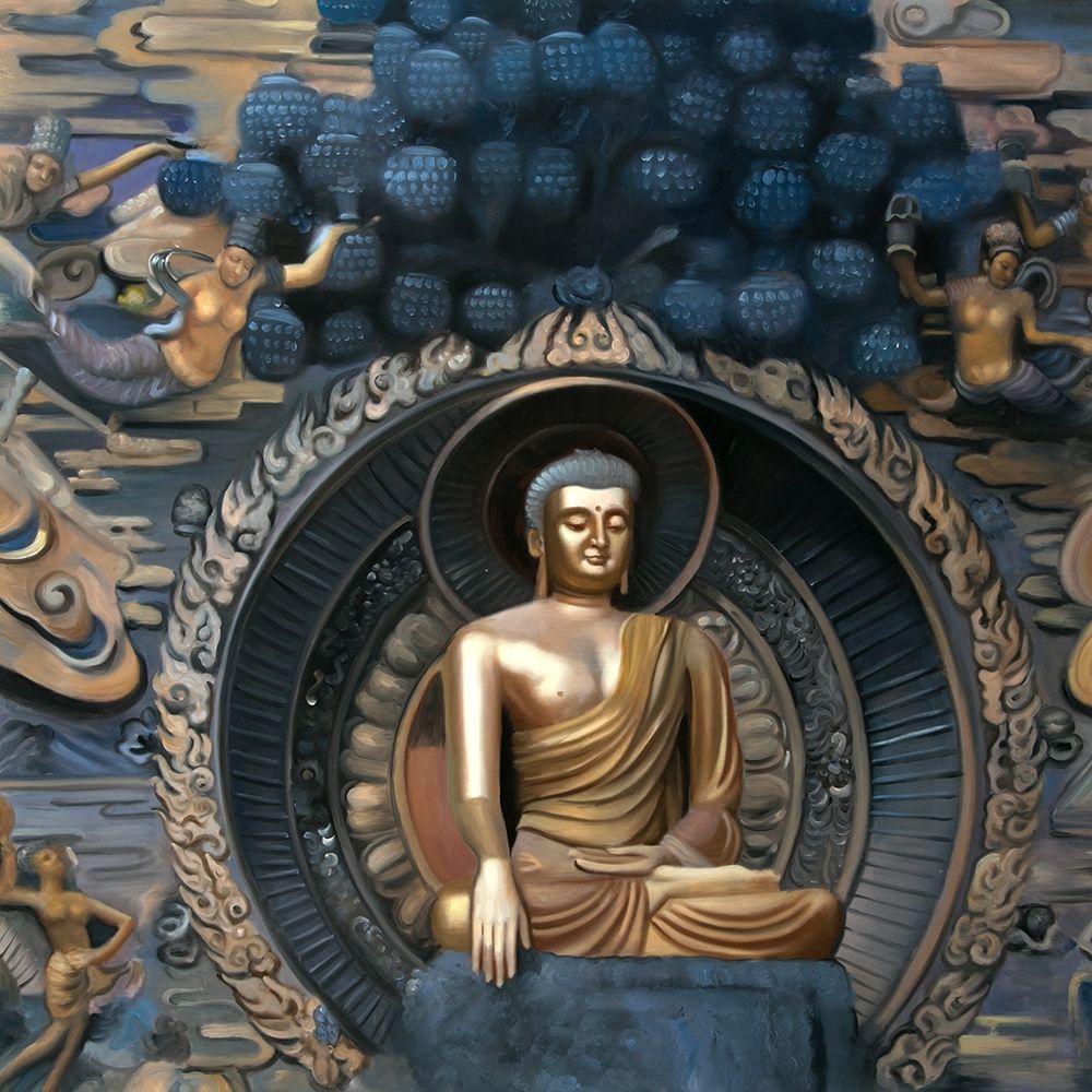GRAND BUDDHA AT LINGSHAN SCENIC AREA IN CHINA