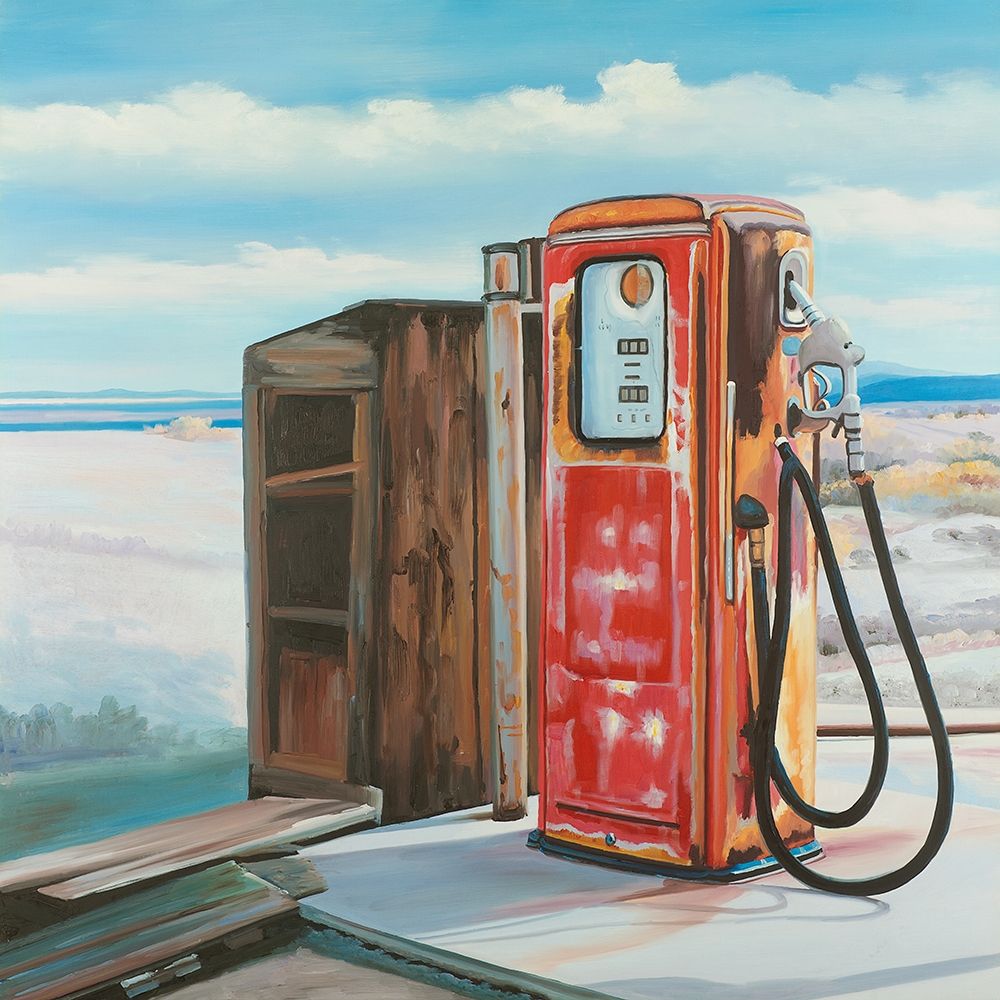 OLD GAS PUMP