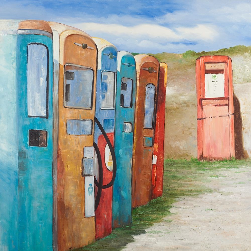 OLD GAS PUMPS