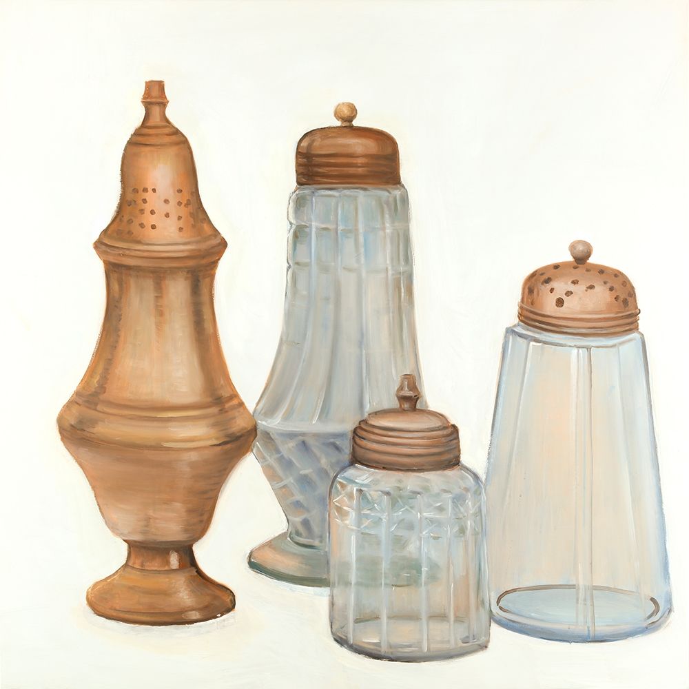 Antique Salt and Pepper Shaker