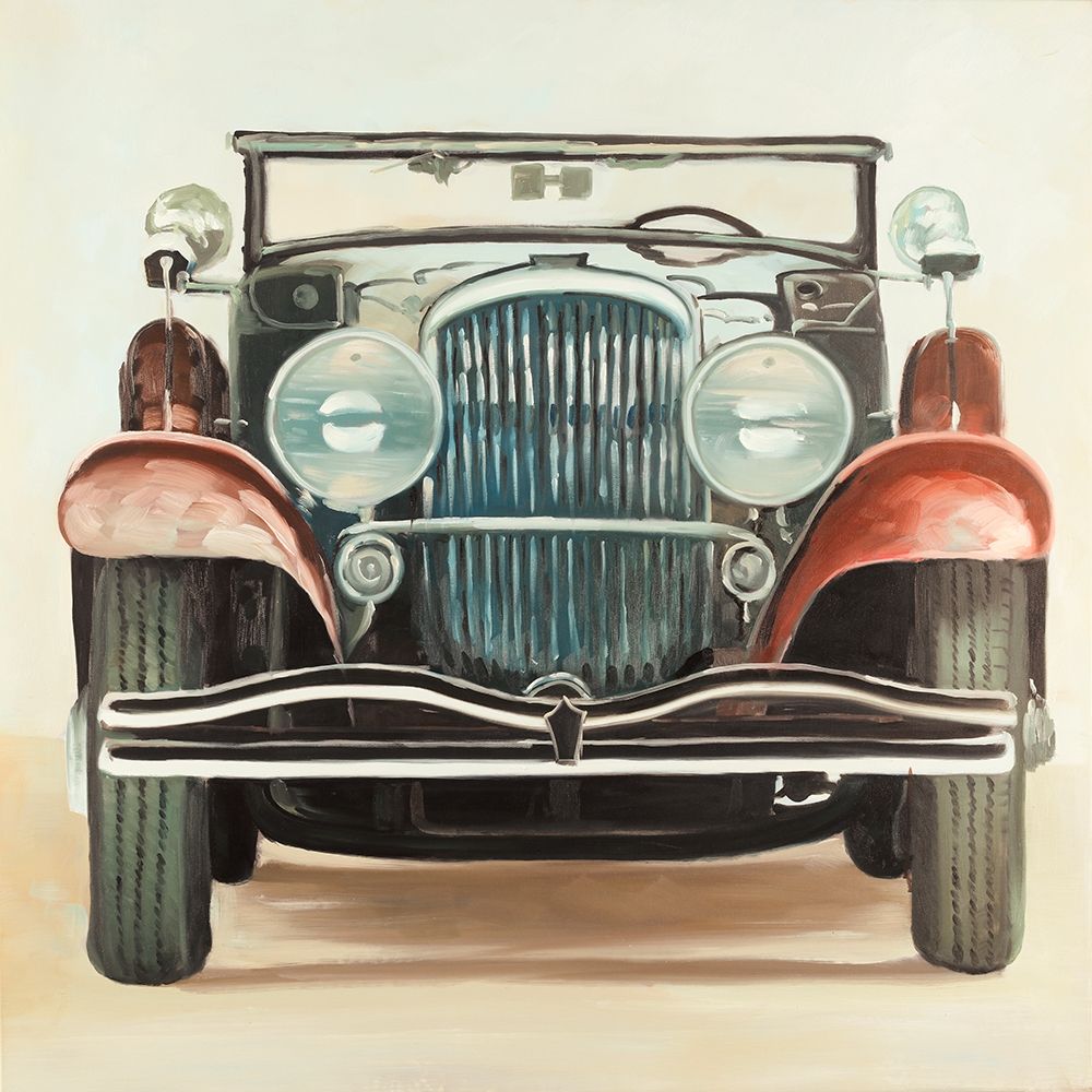 Old 1920s Luxury Car
