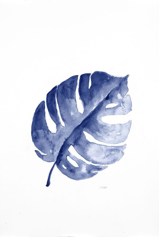 Blue Palm Leaf