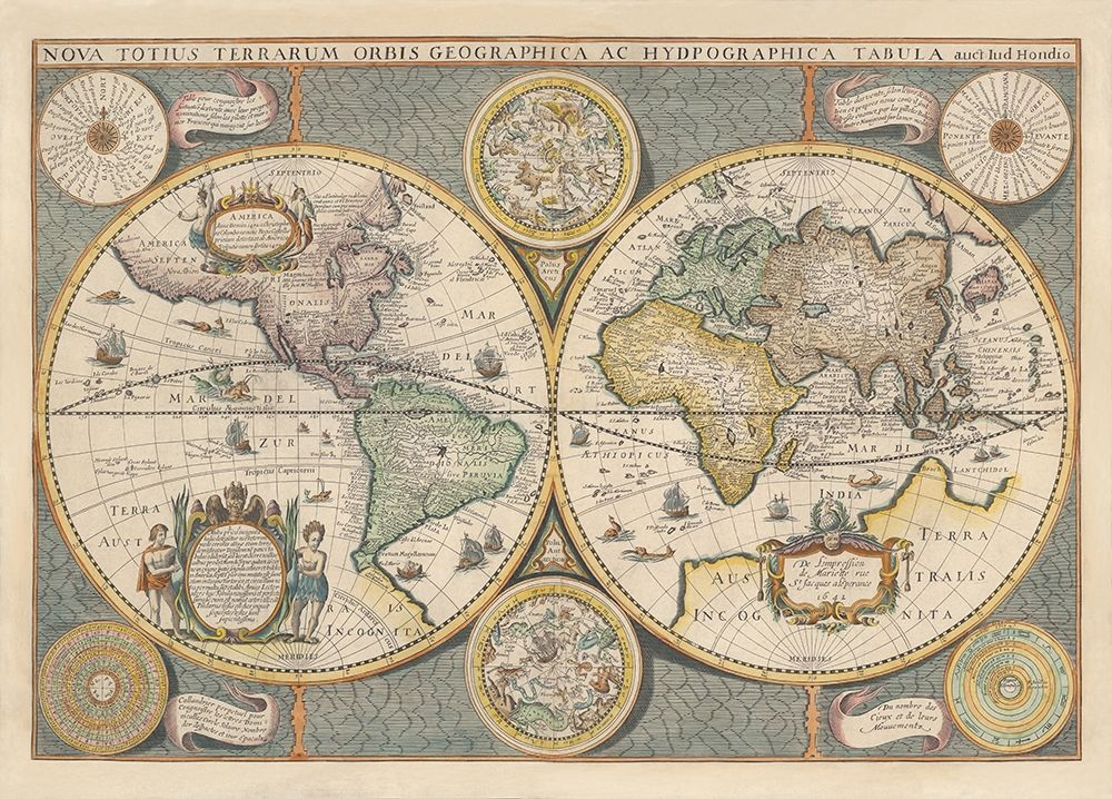 Nova Totius Terrarium, 1642