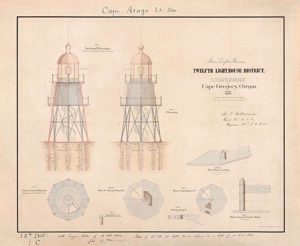 Cape Arago Light House