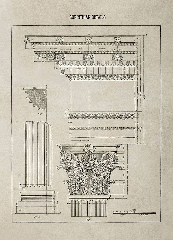 Corinthian Column Details
