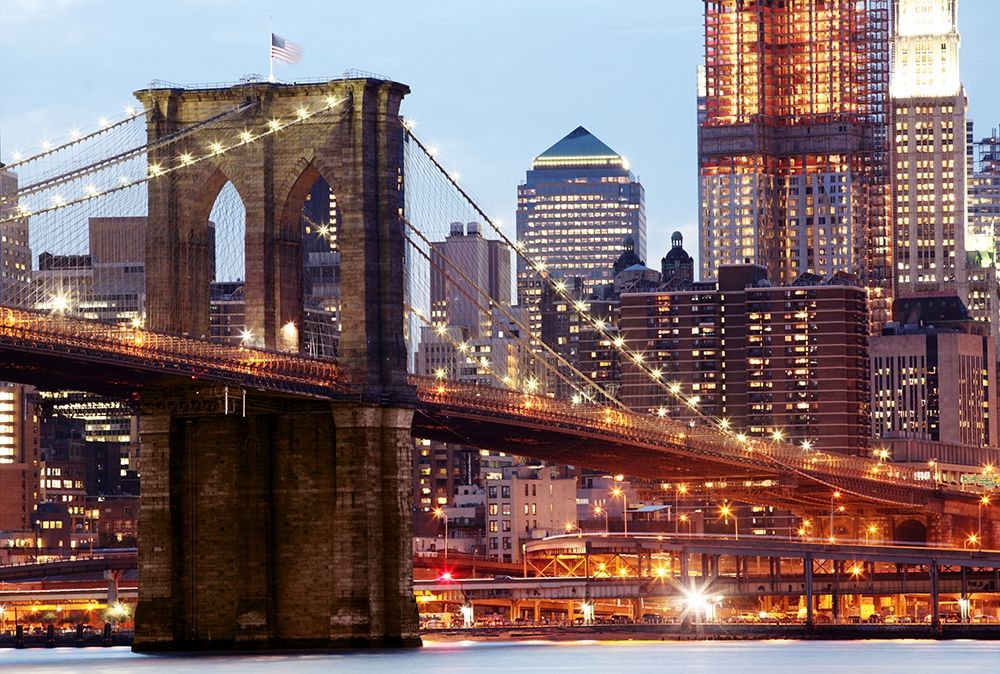 Brooklyn Bridge in Lights