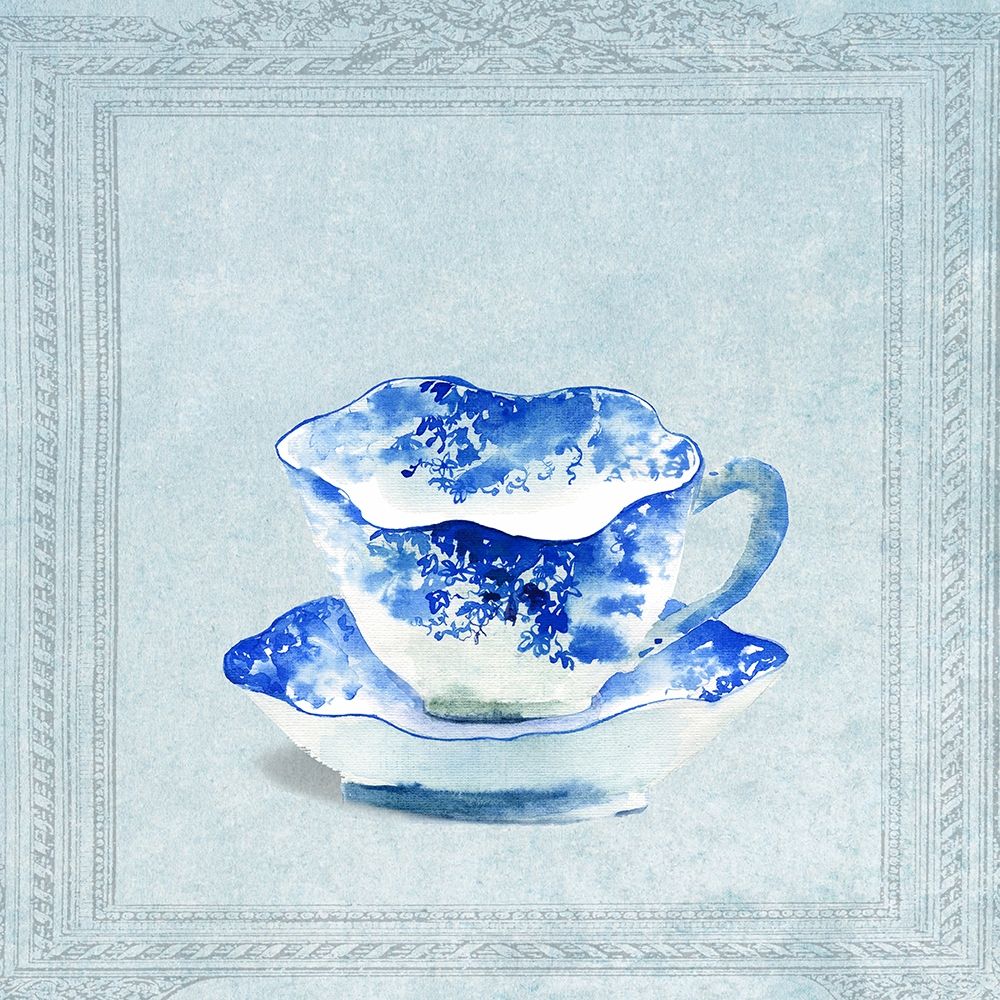 Vintaged Pattern Tea Cup