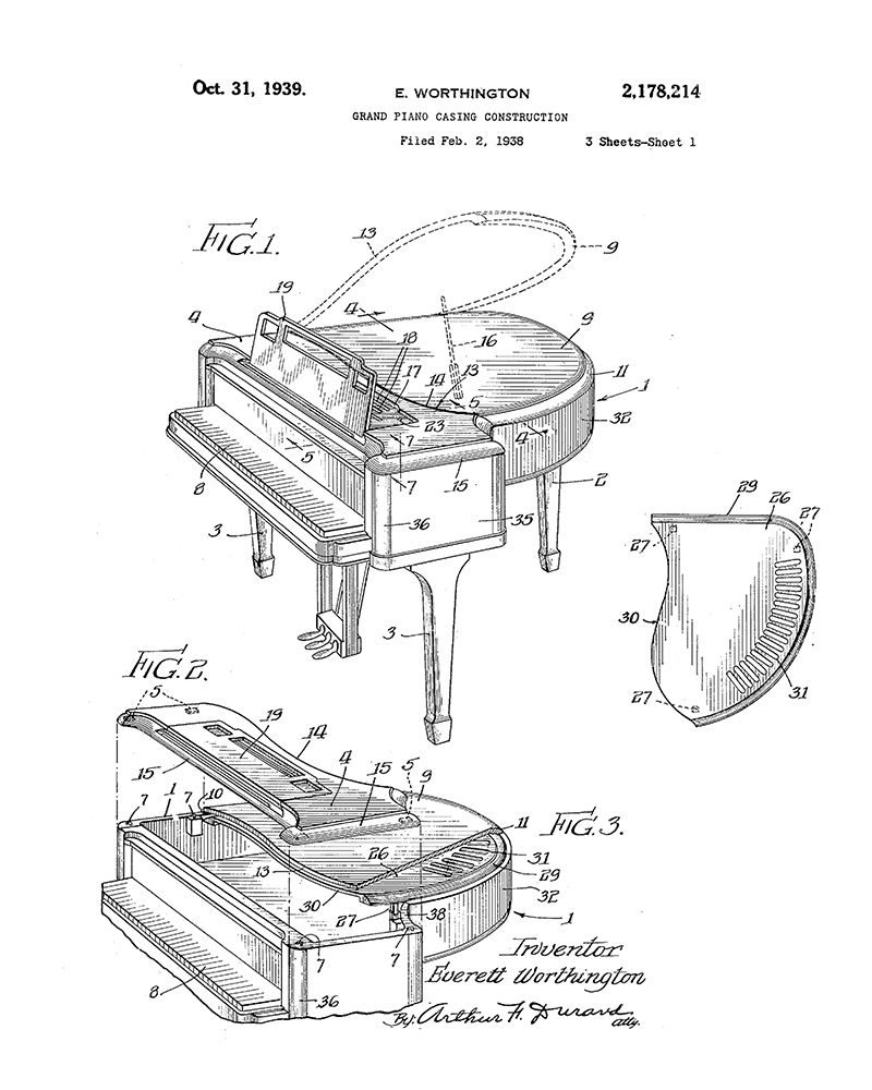 Piano Diagram