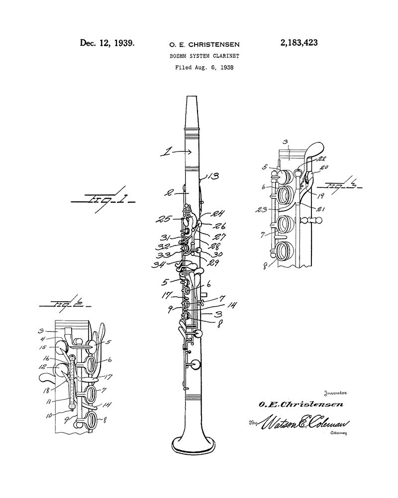 Clarinet Diagram